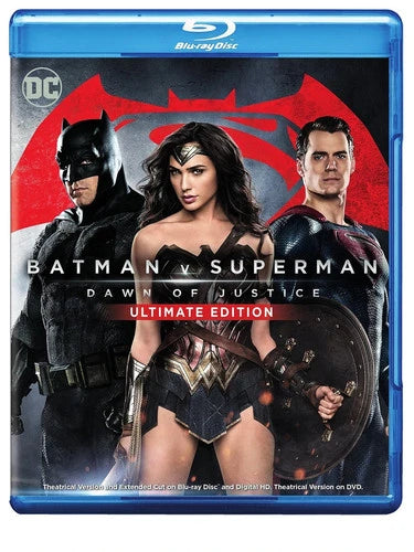 Batman vs Superman: Dawn of Justice Blu-ray + DVD Ultimate Edition