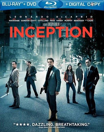 Inception (Blu-ray/DVD with Lenticular slipcover)