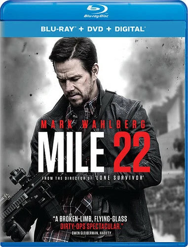 Mile 22 (Blu-ray+DVD, 2018)