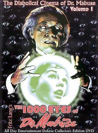 The 1000 Eyes of Dr. Mabuse (DVD, 1960) Volume 1