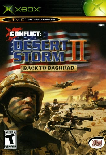 Conflict: Desert Storm II Back to Baghdad (Microsoft Xbox, 2003)