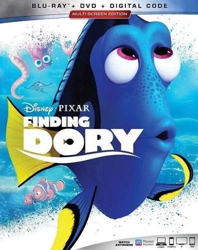 Finding Dory Multi Screen Edition (Blu-ray/DVD, 2016)