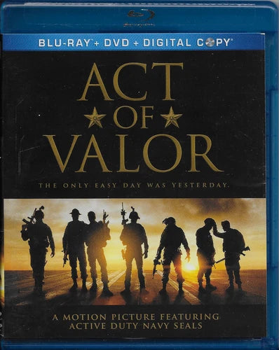 Act of Valor (Blu-ray DVD, 2012)