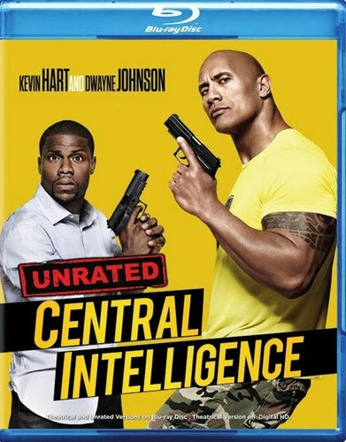 Central Intelligence (Blu-ray, 2016, Unrated)
