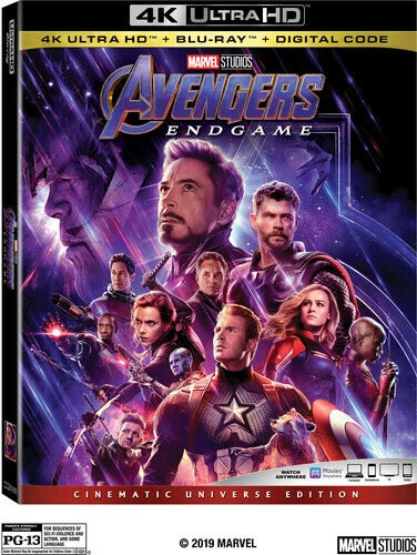 Avengers: Endgame (4k Ultra HD + Blu-ray, 2019)