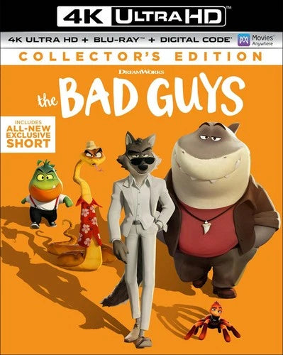 The Bad Guys w/ Slipcover (4K Ultra HD/Blu-ray)
