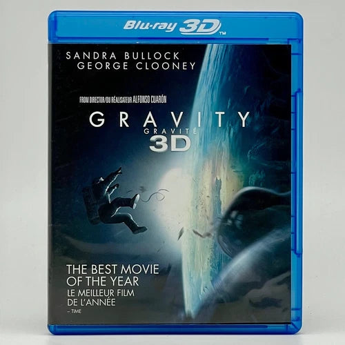 Gravity (Blu-ray 3D/DVD, 2014)