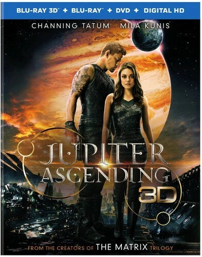 Jupiter Ascending 3D Blu-ray/DVD 3-Disc Set w Lenticular Slipcover