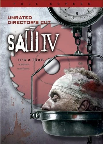 Saw IV: Unrated Director's Cut [DVD, 2007, Widescreen]