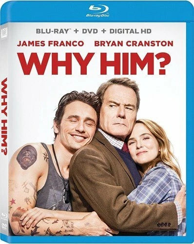 Why Him? (Blu-ray+DVD, 2016)
