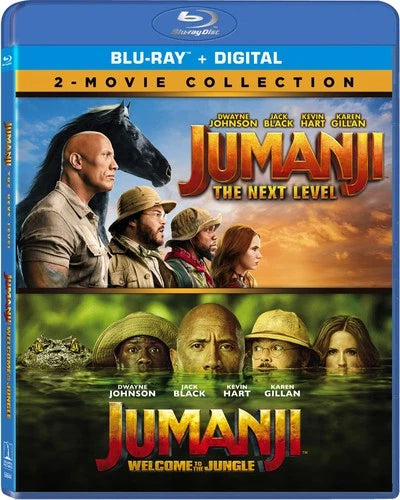 Jumanji Welcome to the Jungle / Next Level Blu-ray
