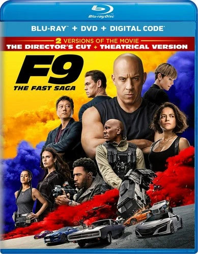 F9: the Fast Saga (Blu-ray+DVD, 2021)