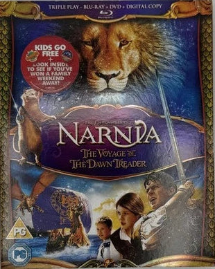 The Chronicles of Narnia The Voyage of The Dawn Treader Blu Ray + DVD