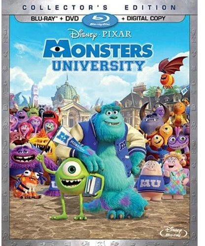 Monsters University Collector's Edition (Blu-ray+DVD, 2013)