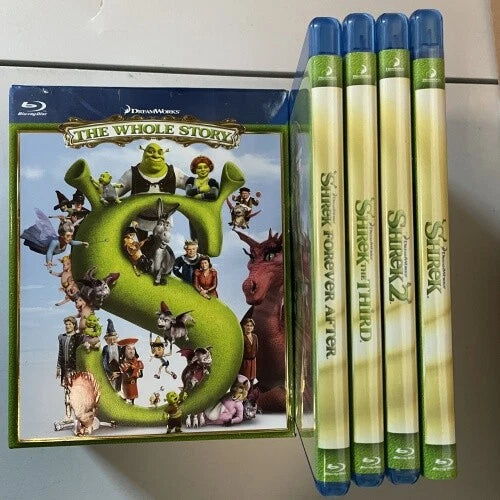 Shrek: The Whole Story Collection-4-Disc Box Set-Blu-Ray