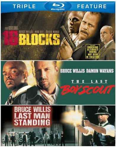 16 Blocks / the Last Boy Scout / Last Man Standing (Blu-ray, 1996)