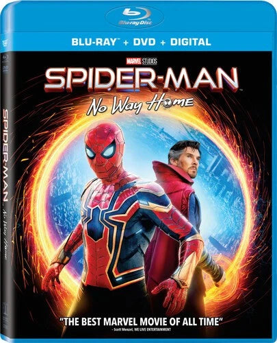 Spider-Man: No Way Home (Blu-ray+DVD, 2021)