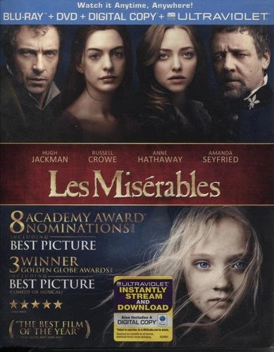 Les Misérables (2012) [Blu-ray+DVD]