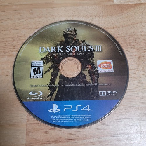 Dark Souls III PS4 DISC ONLY