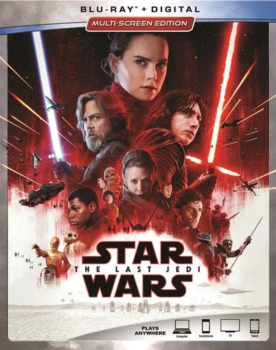 Star Wars: Episode VIII: The Last Jedi (Blu-ray, 2017)