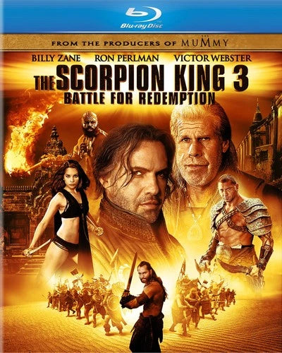 The Scorpion King 3: Battle for Redemption (Blu-ray+DVD, 2012)