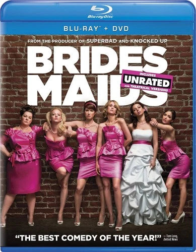 Bridesmaids (Blu-ray+DVD, 2011)