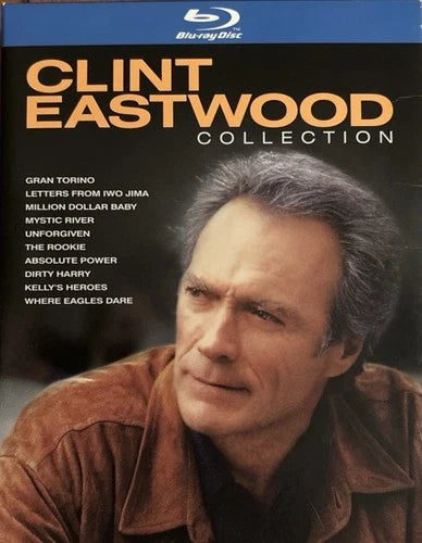 Clint Eastwood Collection (Blu-ray, 2010, 10-Disc Set)