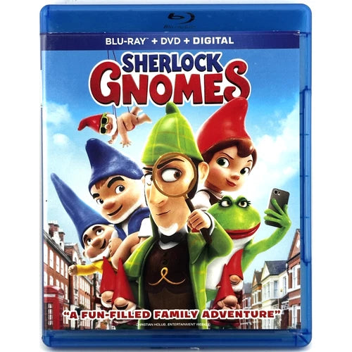 Sherlock Gnomes (Blu-ray+DVD, 2018)