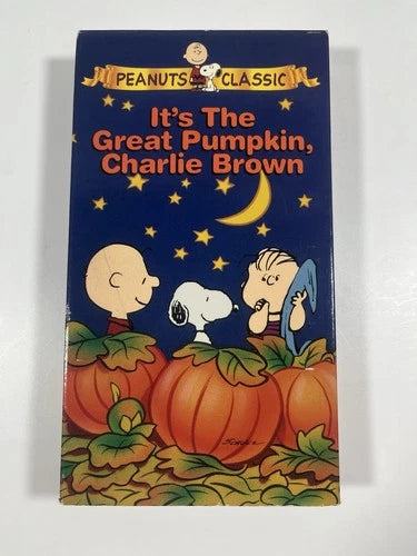 It’s the Great Pumpkin Charlie Brown VHS