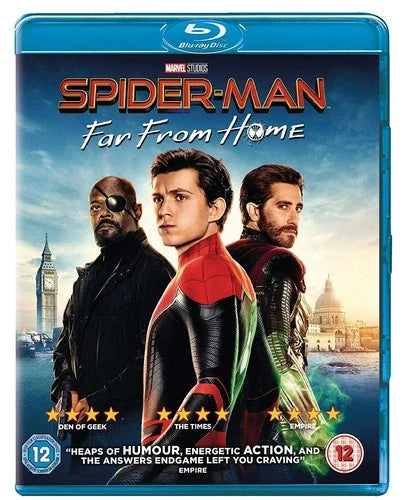 Spider-Man: Far From Home (Blu-ray+DVD, 2019)