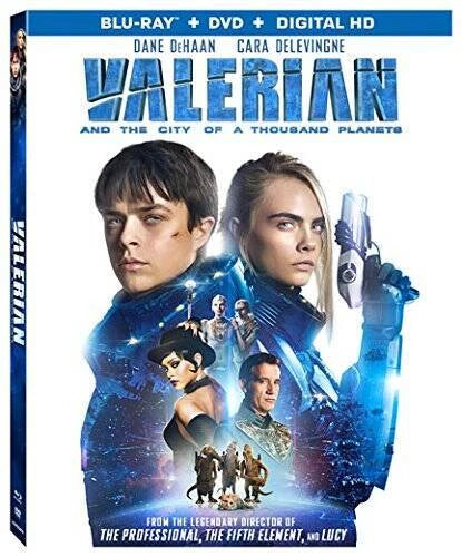 Valerian and the City of a Thousand Planets (Blu-ray+DVD, 2017)
