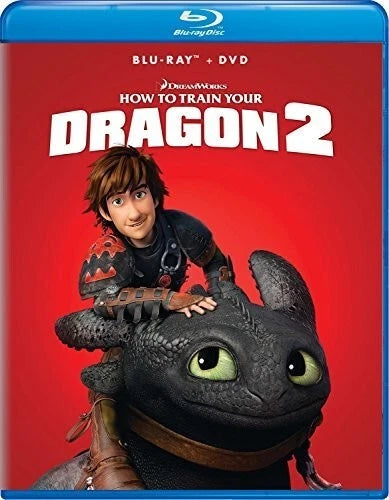 How to Train Your Dragon 2 (Blu Ray+DVD, 2014)