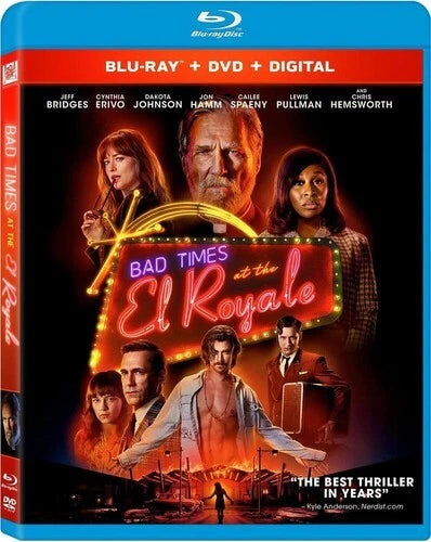 Bad Times At The El Royale (Blu-ray+DVD, 2018)