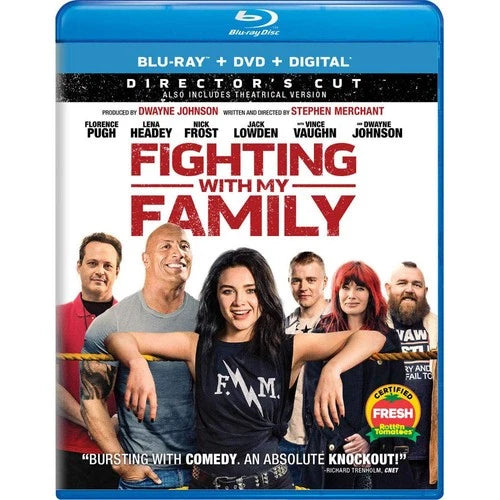 Fighting with My Family (Blu-ray+DVD, 2019)