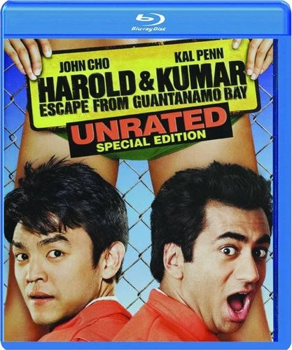 Harold and Kumar Escape from Guantanamo Bay (Blu-ray, 2008)