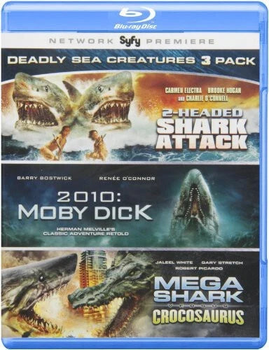Deadly Sea Creatures 3 Pack (Blu-ray, 2012)