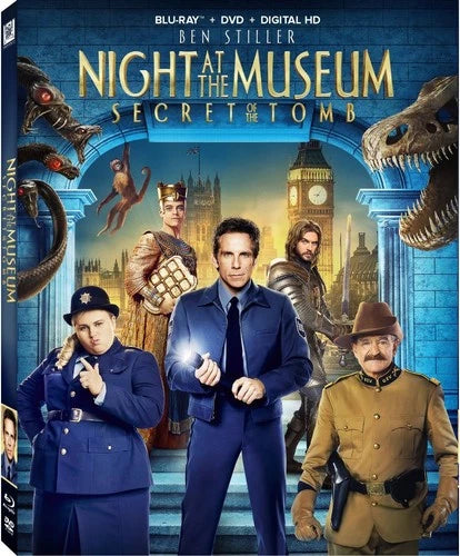 Night at the Museum: Secret of the Tomb (Blu-ray+DVD, 2014)