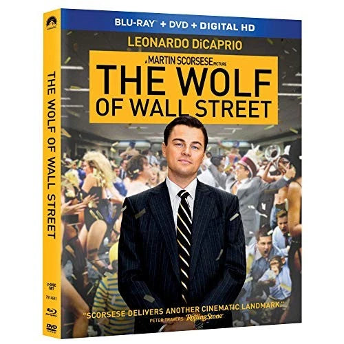 The Wolf of Wall Street (Blu-ray+DVD, 2013)