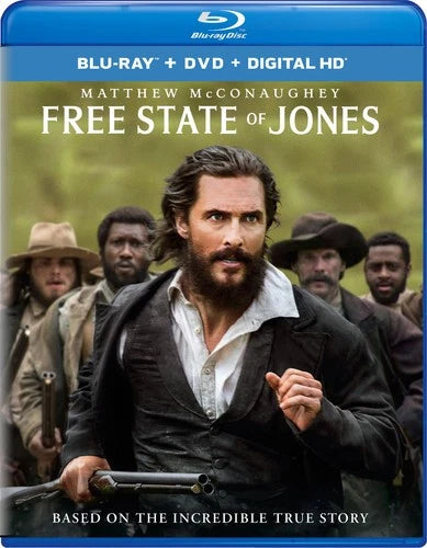 Free State of Jones (Blu-ray+DVD, 2016)