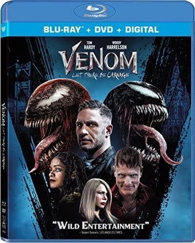 Venom: Let there Be Carnage (Blu-ray+DVD, 2021)