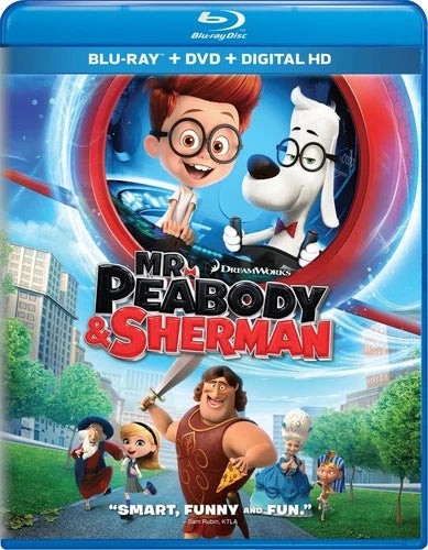 Mr. Peabody Sherman (Blu-ray/DVD, 2014)