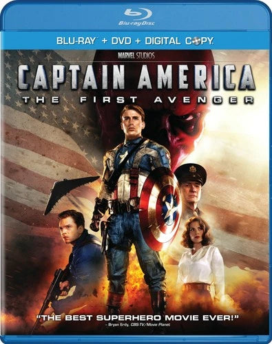 Captain America: The First Avenger (Blu-ray+DVD, 2011)