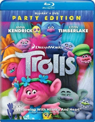 Trolls (Blu-ray+DVD, 2017)