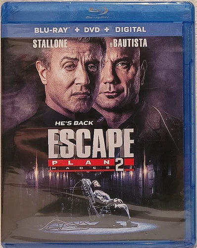 Escape Plan 2: Hades (Blu-ray+DVD, 2018)