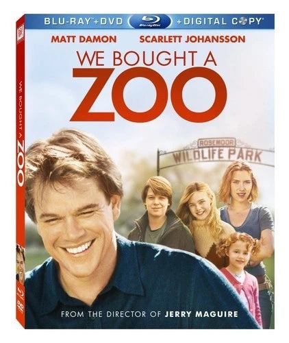 We Bought a Zoo (Blu-ray/DVD, 2012)
