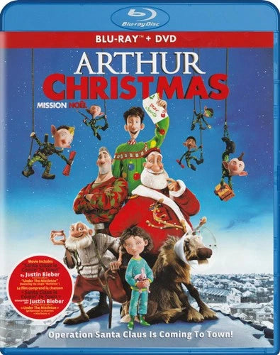 Arthur Christmas (Blu-ray+DVD, 2012)