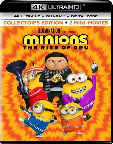 Minions: The Rise of Gru (4K UHD+Blu-ray, 2022)