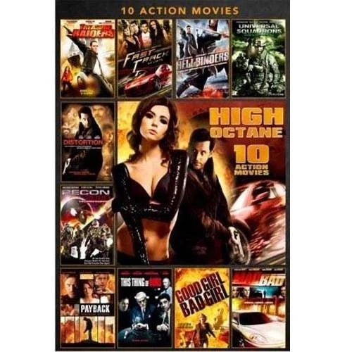 High Octane 10 Action Movies DVD