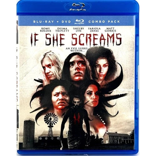 If She Screams (Blu-ray+DVD, 2021)