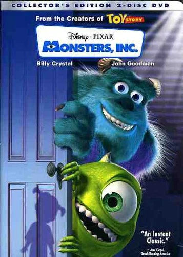 Monsters Inc. (DVD, 2001)